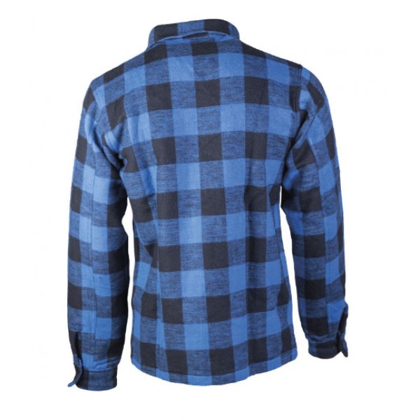 Рубашка фланелевая в клетку черно-синяя МИЛ ТЕК Германия - 3567617 Рубашка фланелевая в клетку черно-синяя МИЛ ТЕК Германия - 3567617
