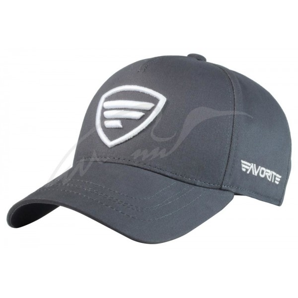 Кепка Favorite 1429 белое лого 58 ц:серый - 