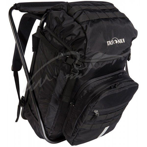 Стілець-рюкзак Tatonka Petri Chair для риболовлі (Black) - 