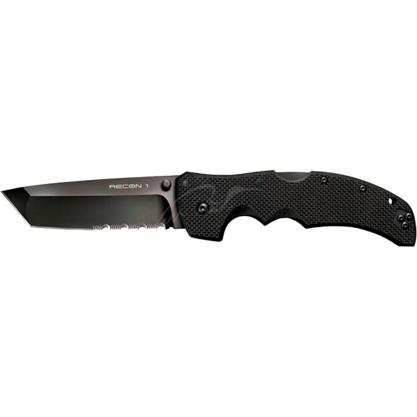 Нож Cold Steel Recon 1 Tanto Point полусеррейтор - 3563370