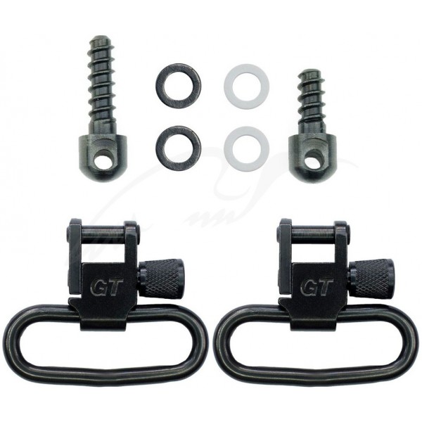 Н-р антабок GrovTec 3.1 см з монтажними гвинтами для дереваН-р антабок GrovTec 3.1 см з монтажними гвинтами для дерева - 