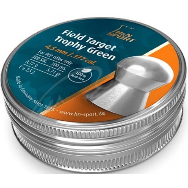 Пули пневматические H&N Field Target Trophy Green - 3561256