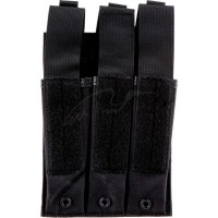 Подсумок BLACKHAWK! под три магазина MP5. Цвет - черный