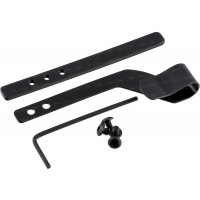 Универсальная клипса ClipDraw для скрытого ношения револьвера. Цвет - черный