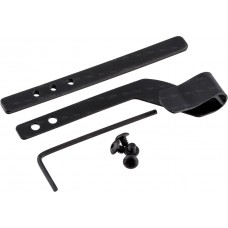 Універсальна кліпса ClipDraw для прихованого носіння револьвера. Колір - чорний