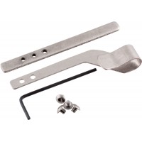 Універсальна кліпса ClipDraw для прихованого носіння револьвера. Колір - метал