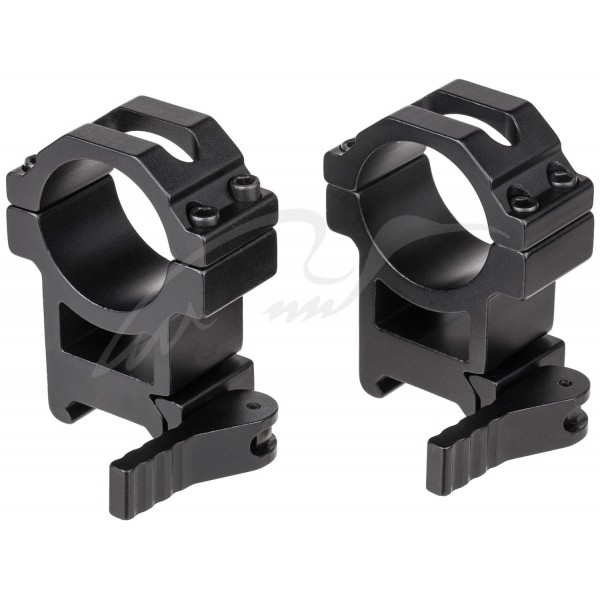 Кільця швидкознімні Air Precision Rifle scope. Діаметр кілець 30 мм. Висота основи - 20 мм. На планку Picatinny - 