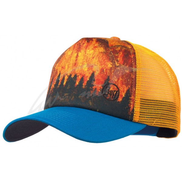 Кепка Buff Trucker Cap Lake Reflex Dark Brown - 