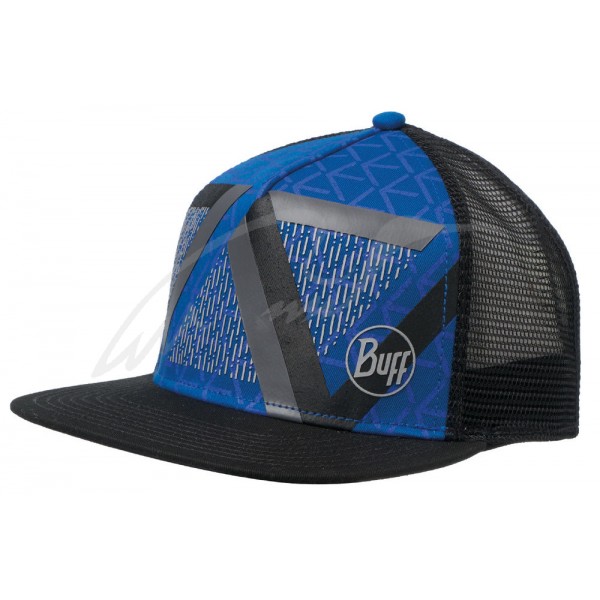 Кепка Buff Trucker Cap Optic Block Cape Blue - 