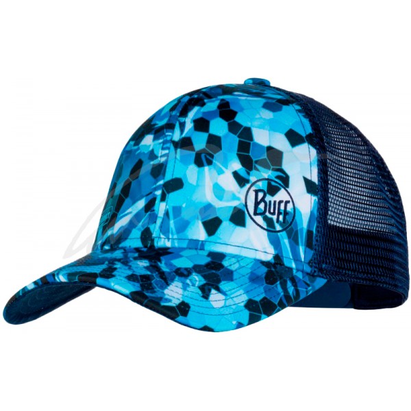 Кепка Buff Trucker Cap by Bug Slinger Mosaic Camo Marine Blue - 