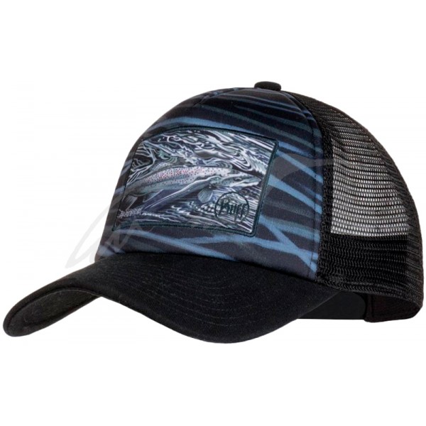 Кепка Buff Maddox Trucker Cap chrome graphite - 