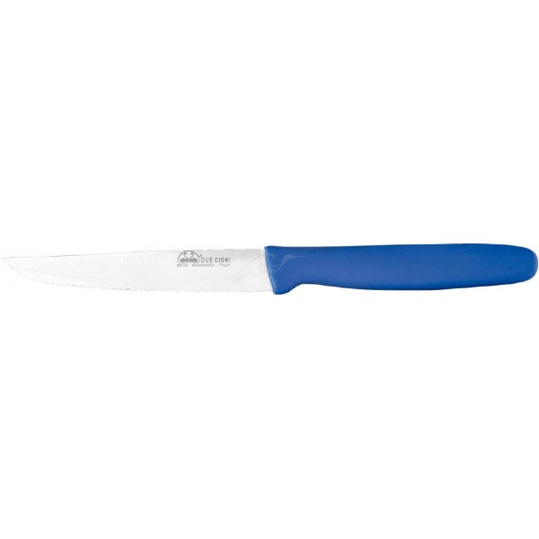 Нож кухонный Due Cigni Steak Serrated ц: синий - 3561916