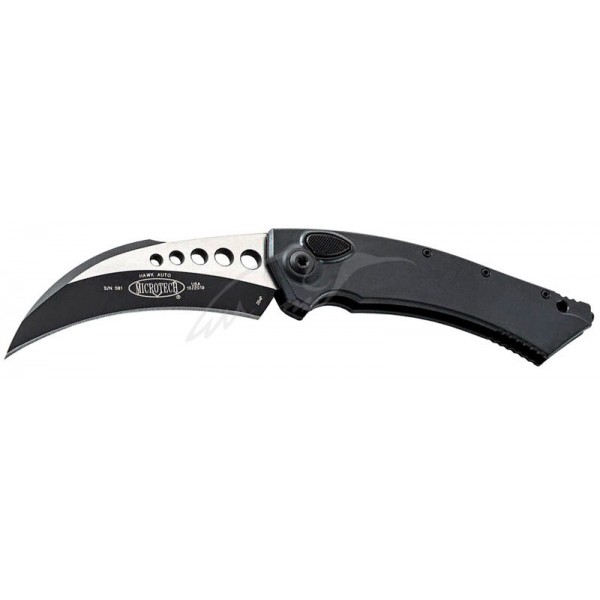 Ніж Microtech Hawk Auto Black Blade - 3564181