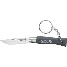 Нож Opinel Keychain №4 Inox. Цвет - серый
