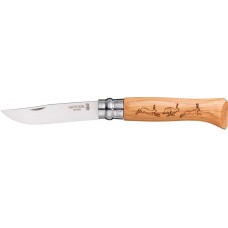 Нож Opinel №8 Animalia 