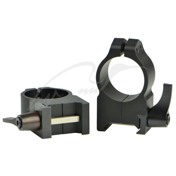 Кільця швидкознімні Warne MAXIMA Quick Detach Ring. Діаметр – 25.4 мм. Висота основи – 13.3 мм. Під планку Weaver/Picatinny - 3561290