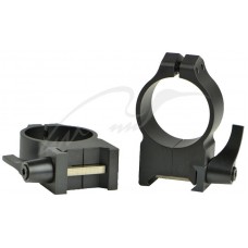 Кільця швидкознімні Warne MAXIMA Quick Detach Rings. Діаметр – 30 мм. Висота основи – 13.3 мм. Під планку Weaver/Picatinny