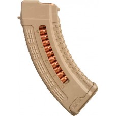Магазин FAB Defense Ultimag AK 30R Tan кал. 7,62х39 с окном. Цвет - песочный