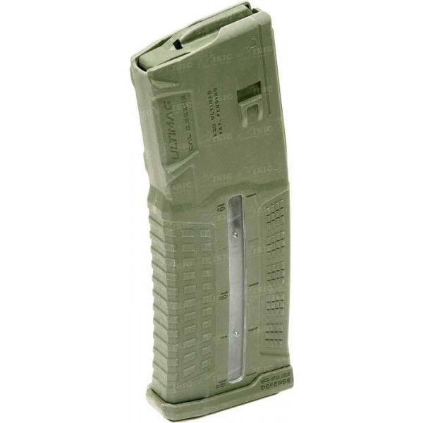 Магазин FAB Defense 5,56х45 AR полімерний на 30 патронів. Колір - оливковий - 