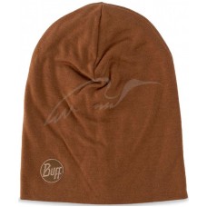 Шапка Buff Heavyweight Merino Wool Hat Solid Tundra Khaki Heavyweight Merino Wool Hat Solid Tundra Khaki