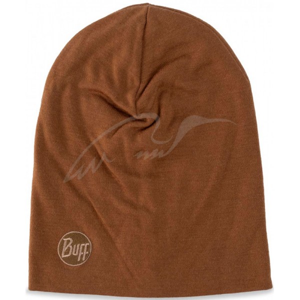 Шапка Buff Heavyweight Merino Wool Hat Solid Tundra Khaki Heavyweight Merino Wool Hat Solid Tundra Khaki - 