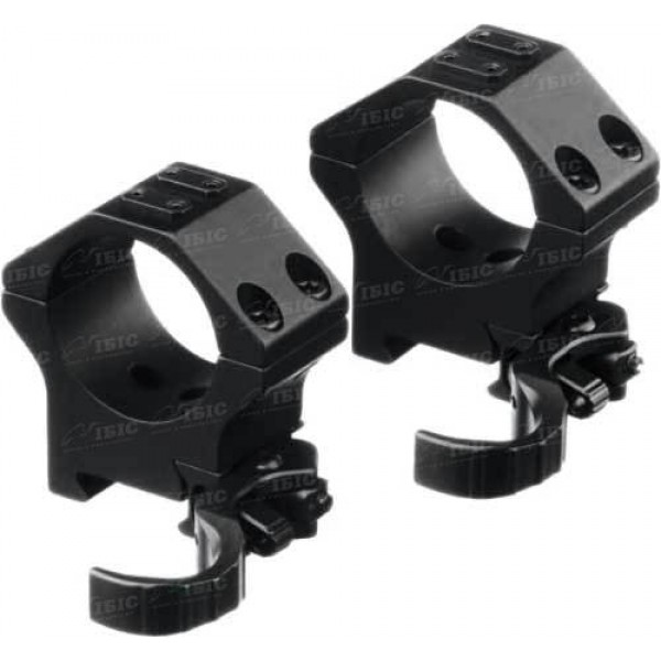 Швидкознімні кільця-кріплення Recknagel ERA-TAC. 30 мм. ВН - 13 мм. На планку Weaver/Picatinny - 