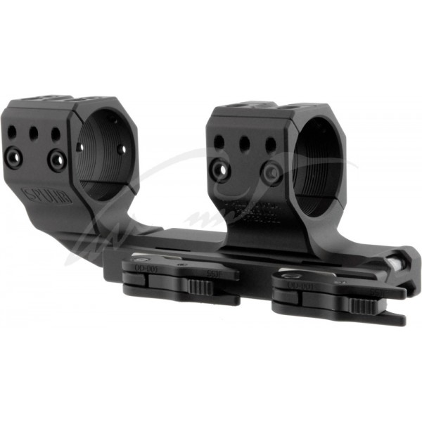 Быстросъемное крепление-моноблок Spuhr QDP-4016 с выносом. Диаметр - 34 мм. Высота основания - 21 мм. Длина - 151 мм. На планку Picatinny - 