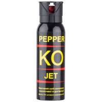 Газовый баллончик Klever Pepper KO Jet струйный. Объем - 100 мл