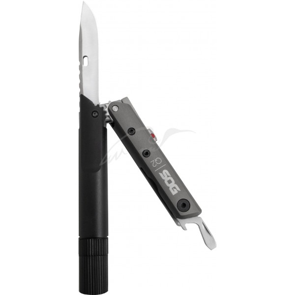 Мультитул SOG Baton Q2 ц: черный - 3548095