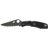 Ніж Spyderco Pacific Salt black blade spyderedge