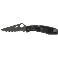Ніж Spyderco Pacific Salt black blade spyderedge