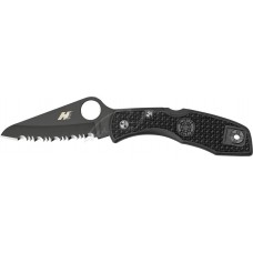 Ніж Spyderco Salt 1 black blade spyderedge