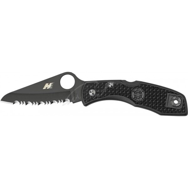 Ніж Spyderco Salt 1 black blade spyderedge - 3307739