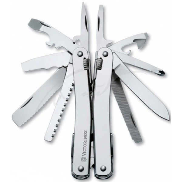 Мультитул VICTORINOX 3.0223.L1 с кожанным чехлом ц: металлик - 3376743