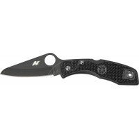 Нож Spyderco Salt 1 black blade plain
