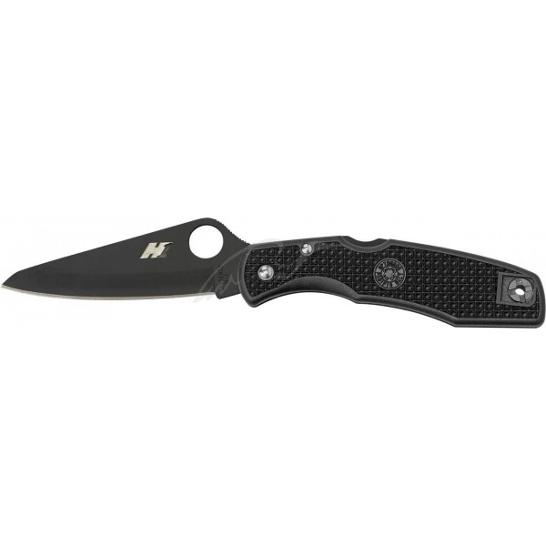 Ніж Spyderco Pacific Salt black blade plain - 3560828