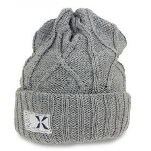 Шапка Shimano XEFO MegaHeat Cable Knit ц:titan gray - 