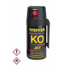 Газовый баллончик струйный Pepper KO Jet 40 мл Германия