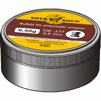Пули пневм Шершень 0,50g 4,5 мм (450шт.)