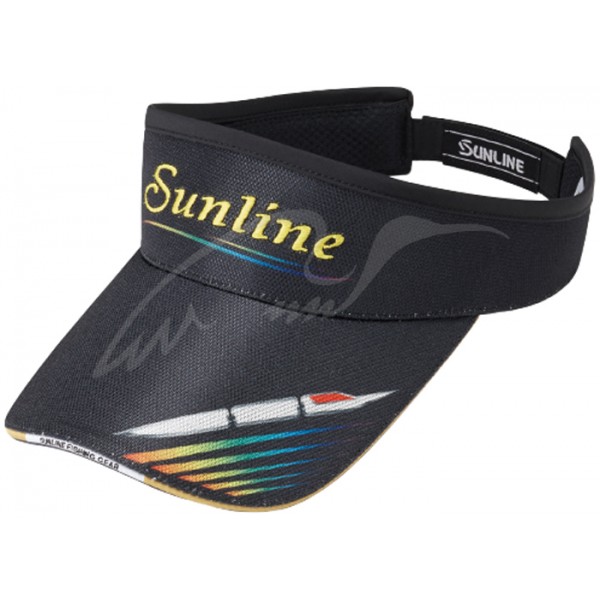 Кепка Sunline Sun Visor CP-3712 ц:black - 