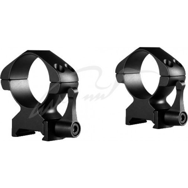 Кільця швидкознімні Hawke Precision Steel. Діаметр 30мм. Висота основи – 13 мм. На планку Weaver - 3564190-05