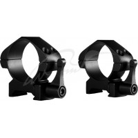 Кольца быстросъемные Hawke Precision Steel. Диаметр 30 мм. Высота основания - 7 мм. На планку Weaver