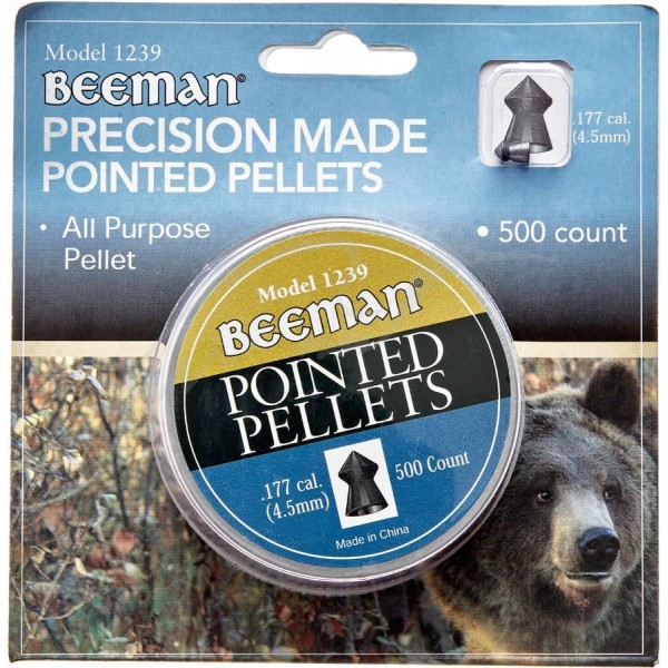 Пули пневм Beeman Pointed 4,5 мм 500 шт/уп - 3563682
