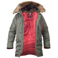 Куртка чоловіча Аляска Slim Fit N-3B Olive Slim Fit N-3B Olive