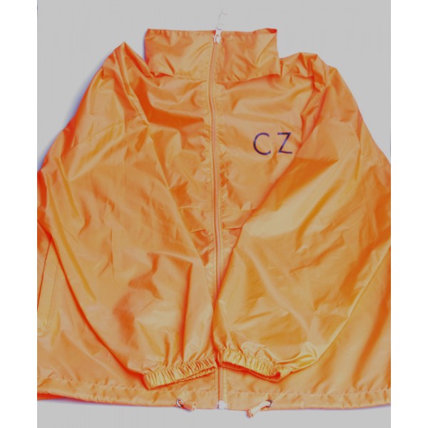 Куртка помаранчева з логотипом CZ - 