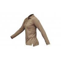 Футболка-поло тактична жіноча дл.рукав "Vertx" (сірий)