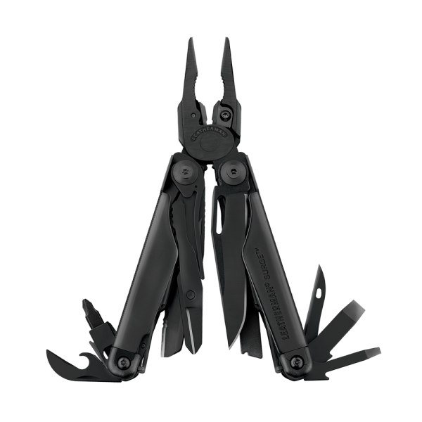 Мультитул LEATHERMAN Surge-black, чехол MOLLE - 