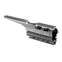 Система планок FAB для AK 47/74, 5 планок, алюміній, чорна