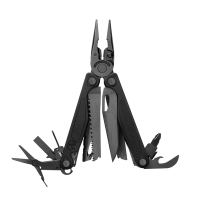 Мультитул LEATHERMAN CHARGE PLUS BLACK, синтетичний чохол, карт. кор., метрика. біти