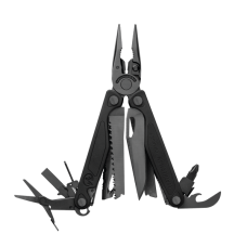Мультитул LEATHERMAN CHARGE PLUS BLACK, синтетический чехол, карт. кор., метрич. биты